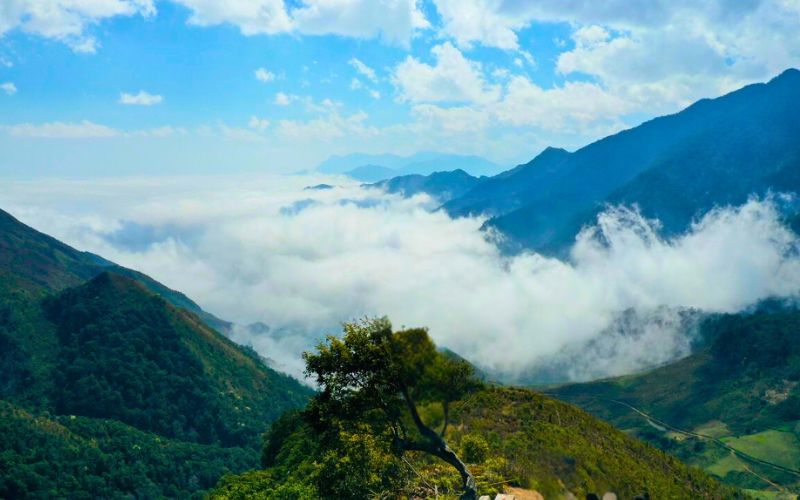 Kinh nghiệm trekking Lùng Cúng từ A đến Z: Chinh phục "nóc nhà Yên Bái" Thoi tiet tai Lung Cung