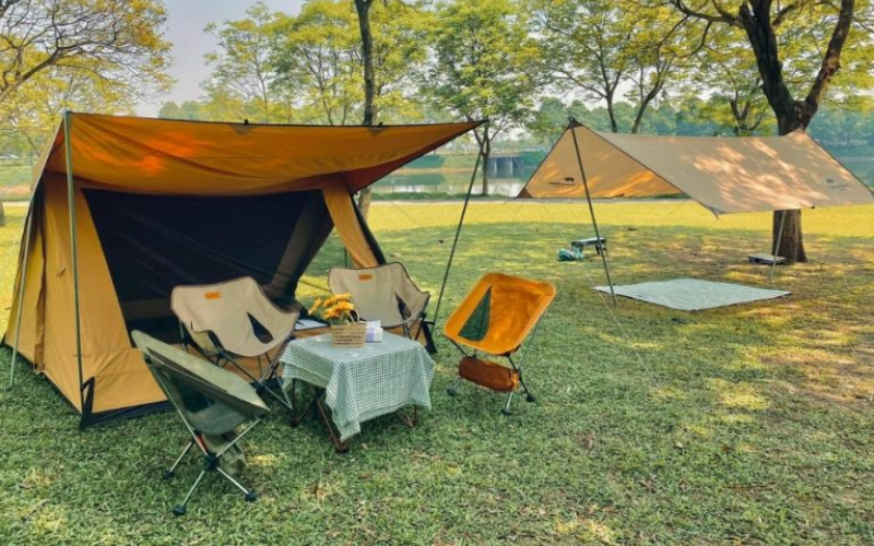 Cắm Trại Công Viên Yên Sở: "Chill Phết" Giữa Lòng Hà Nội! cam trai cong vien yen so chill phet giua long ha noi 4