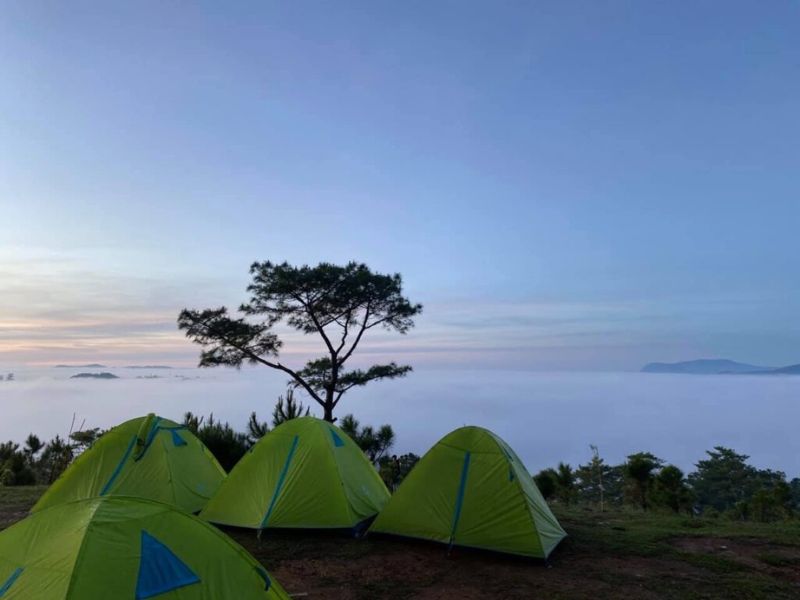 Kinh Nghiệm Cắm Trại Langbiang: Ngắm Đà Lạt Về Đêm Từ Đỉnh Núi tai sao nen cam trai o langbiang