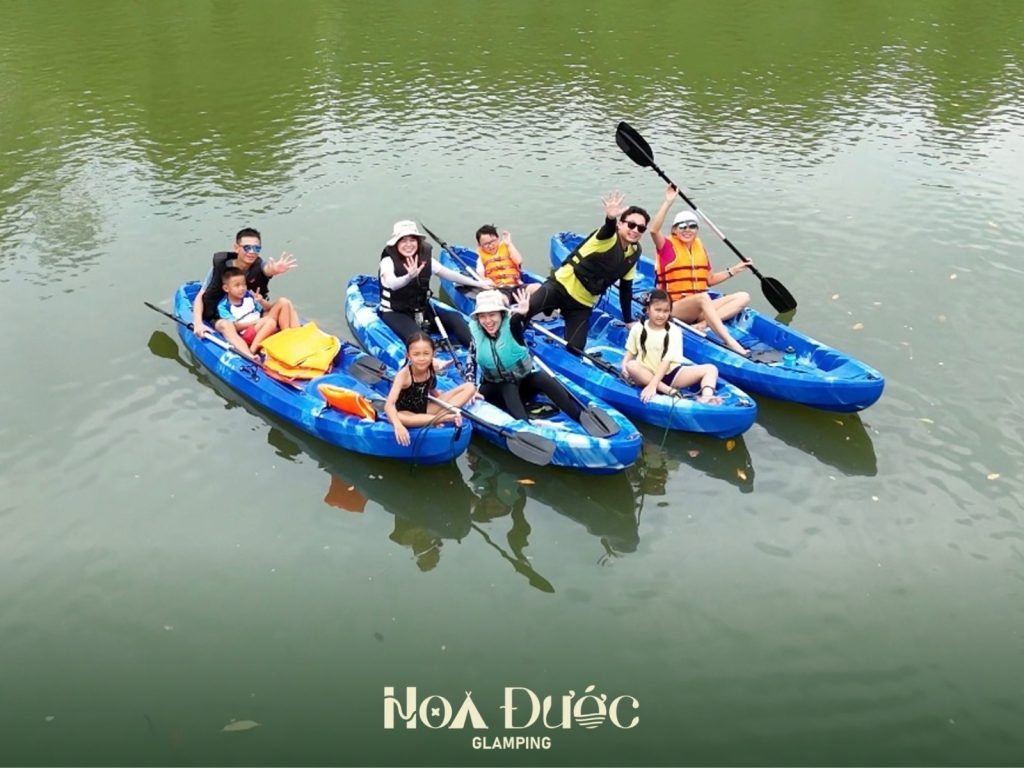 cheo SUP Hoa Duoc Glamping