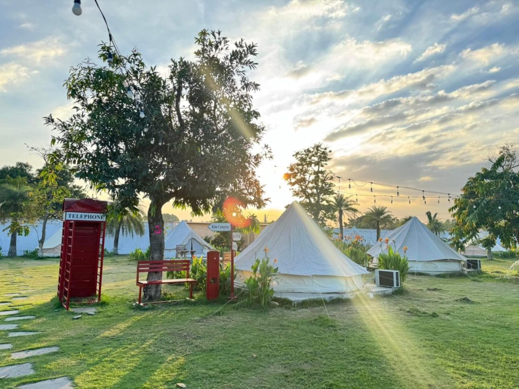 A New Day Glamping leu cam trai A New Day Glamping