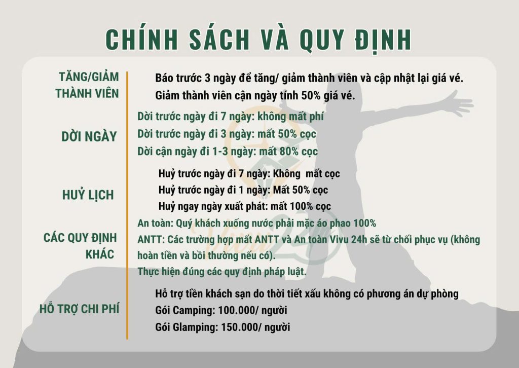 Chính Sách và Quy Định Vivu24h Camping