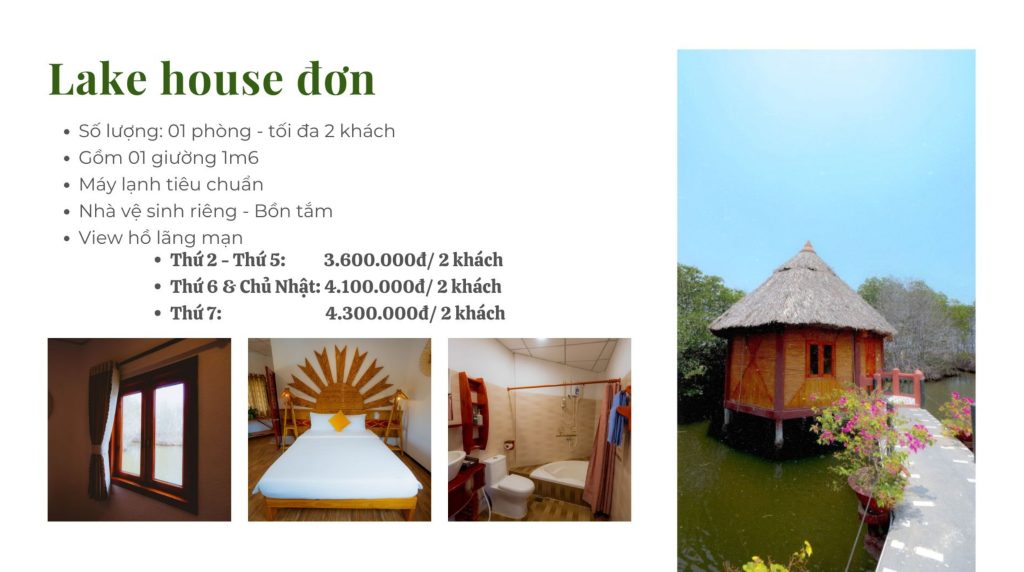 Goi Lake House don Tai Hodota Binh Chau Resort Camping