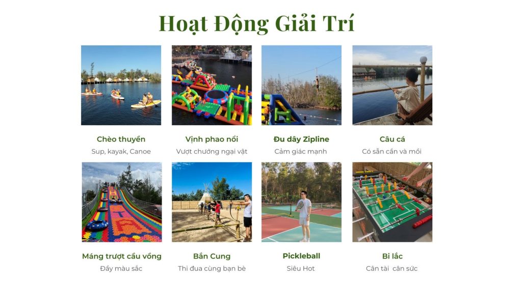Hoat Dong Giai Tri Tai Hodota Binh Chau Resort Camping