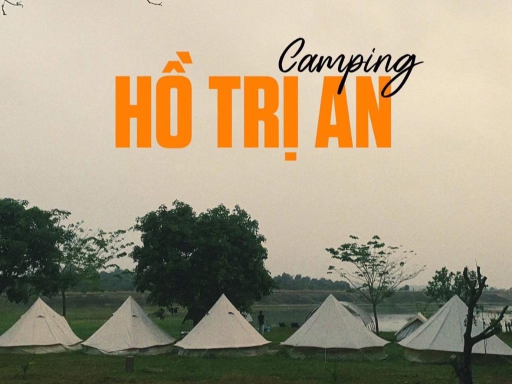 Khu cam trai Vivu24h Camping Ho Tri An