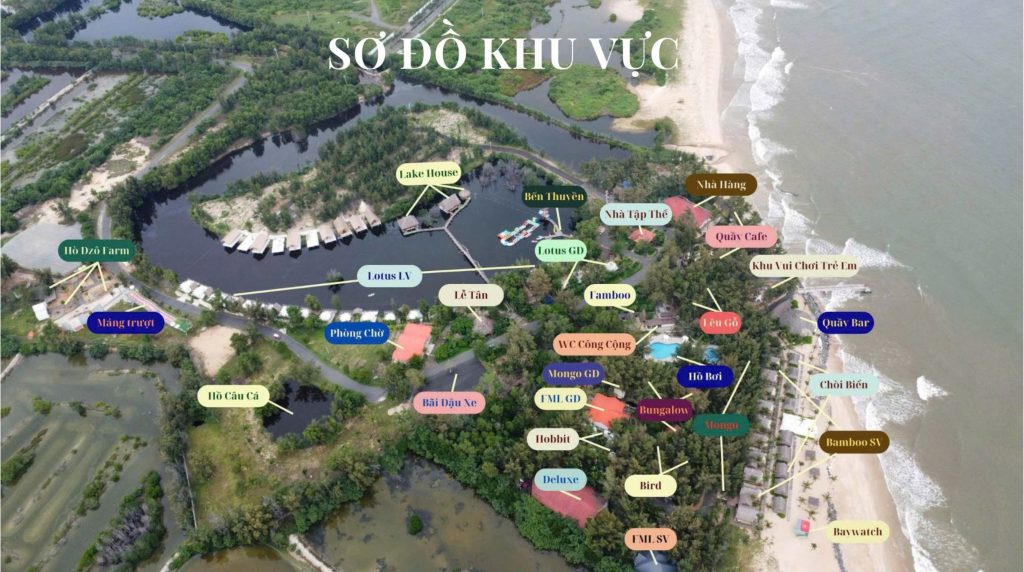 So Do Khu Vuc Hodota Binh Chau Resort Camping