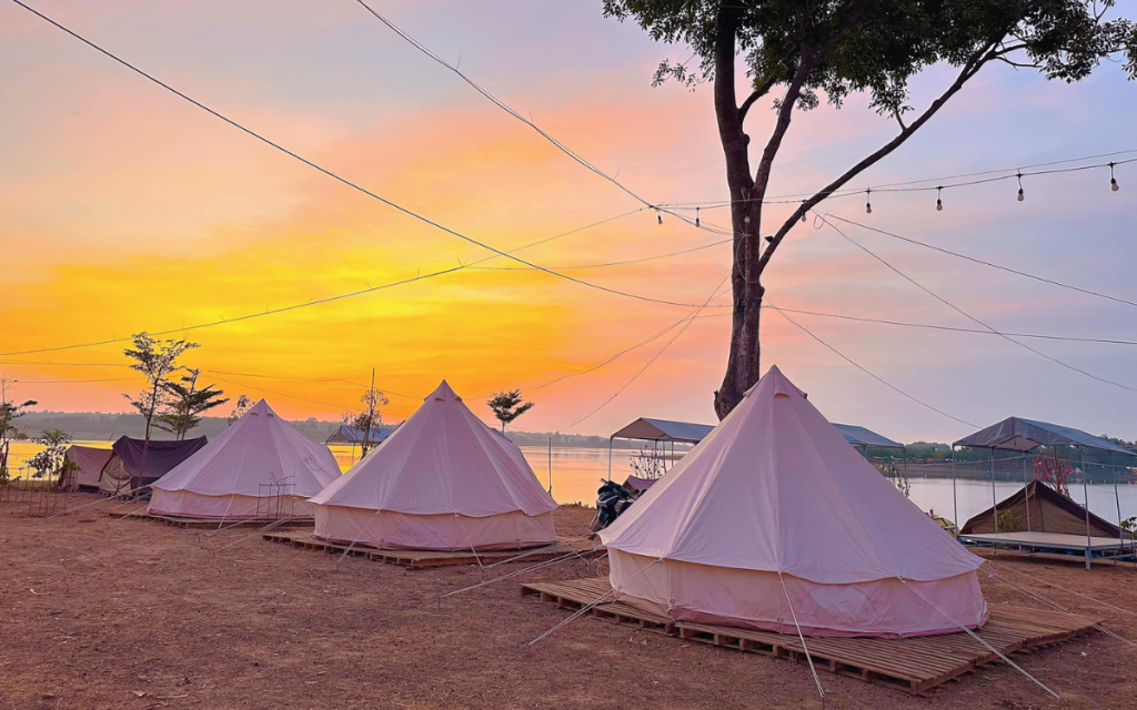 Khu cắm trại Chick Garden: Trải nghiệm Glamping vừa túi tiền sát vách Sài Gòn Tầm nhìn triệu đô